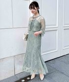 【イング/INGNI】の【WEB限定】2Wayレースリボンブラウス+キャミワンピース/セット ミントグリーン|ID: prp329100004812586 ipo3291000000035020380