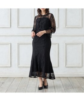 【イング/INGNI】の【WEB限定】2Wayレースリボンブラウス+キャミワンピース/セット 人気、トレンドファッション・服の通販 founy(ファニー) ファッション Fashion レディースファッション Fashion for Women ワンピース Dresses キャミソールワンピース Camisole Dresses キャミワンピース Cami Dress, Slip Dress 切替 Switching, Contrast Panel シアー Sheer, See-Through ショート Short, Short Length スマホ Smartphone, Mobile Device ドレス Dress, One-Piece ボレロ Bolero, Short Cardigan マーメイド Mermaid, Fishtail Silhouette リボン Ribbon, Bow レース Lace, Lace Fabric A/W・秋冬 Autumn/Winter 2024年 2024 エレガント 上品 Elegant 結婚式 Wedding 二次会 After Party 2024-2025秋冬・A/W Autumn/Winter 2024–25 AW24–25 |ID:prp329100004812586