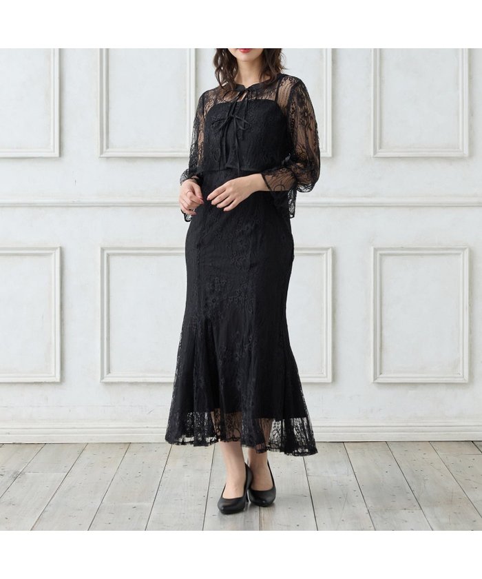 【イング/INGNI】の【WEB限定】2Wayレースリボンブラウス+キャミワンピース/セット インテリア・キッズ・メンズ・レディースファッション・服の通販 founy(ファニー) https://founy.com/ ファッション Fashion レディースファッション Fashion for Women ワンピース Dresses キャミソールワンピース Camisole Dresses キャミワンピース Cami Dress, Slip Dress 切替 Switching, Contrast Panel シアー Sheer, See-Through ショート Short, Short Length スマホ Smartphone, Mobile Device ドレス Dress, One-Piece ボレロ Bolero, Short Cardigan マーメイド Mermaid, Fishtail Silhouette リボン Ribbon, Bow レース Lace, Lace Fabric A/W・秋冬 Autumn/Winter 2024年 2024 エレガント 上品 Elegant 結婚式 Wedding 二次会 After Party 2024-2025秋冬・A/W Autumn/Winter 2024–25 AW24–25 |ID: prp329100004812586 ipo3291000000035135627