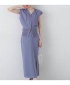 【プロポーション ボディドレッシング/PROPORTION BODY DRESSING】のスリットナローニットSET UP 人気、トレンドファッション・服の通販 founy(ファニー) ファッション Fashion レディースファッション Fashion for Women トップス・カットソー Cut & Sew Tops ニット Knit Tops & Sweaters おすすめ Recommended / Our Picks インナー Innerwear カーディガン Cardigan, Knitwear キャミソール Camisole, Spaghetti Strap Top スリット Slit, Slit Detail タイトスカート Pencil Skirt, Tight Skirt thumbnail ブルー|ID: prp329100004812610 ipo3291000000034937004