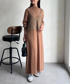 【シェトワ/Chez toi】のビスチェニット×ニットワンピース 人気、トレンドファッション・服の通販 founy(ファニー) ファッション Fashion レディースファッション Fashion for Women ワンピース Dresses ニットワンピース Knit Dresses アクリル Acrylic Material 巾着 Drawstring Bag, Kinchaku 軽量 Lightweight, Ultra Light ショルダー Shoulder, Shoulder Strap シンプル Simple, Minimal スニーカー Sneakers, Trainers タンク Tank Top, Sleeveless Top トレンド Trend, Trending Now ビスチェ Bustier, Corset Top ベスト Vest, Waistcoat ロング Long, Long-Length 再入荷 Restock / Back in Stock おすすめ Recommended / Our Picks |ID:prp329100004812618