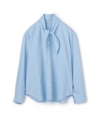 【トゥモローランド/TOMORROWLAND】のコットンオックスフォード タイ付きブラウス 人気、トレンドファッション・服の通販 founy(ファニー) ファッション Fashion レディースファッション Fashion for Women トップス・カットソー Cut & Sew Tops シャツ・ブラウス・オフィスカジュアル Elegant Blouses & Button-Ups エレガント 上品 Elegant シャンブレー Chambray, Denim-Like Fabric ジャケット Jacket, Outerwear バランス Balance, Style Balance バンダナ Bandana, Head Scarf ベスト Vest, Waistcoat thumbnail 63 ライトブルー|ID: prp329100004812620 ipo3291000000034937105