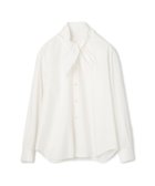 【トゥモローランド/TOMORROWLAND】のコットンオックスフォード タイ付きブラウス 人気、トレンドファッション・服の通販 founy(ファニー) ファッション Fashion レディースファッション Fashion for Women トップス・カットソー Cut & Sew Tops シャツ・ブラウス・オフィスカジュアル Elegant Blouses & Button-Ups エレガント 上品 Elegant シャンブレー Chambray, Denim-Like Fabric ジャケット Jacket, Outerwear バランス Balance, Style Balance バンダナ Bandana, Head Scarf ベスト Vest, Waistcoat thumbnail 11 ホワイト|ID: prp329100004812620 ipo3291000000034937106