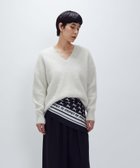 【プルミエ アロンディスモン/1er Arrondissement / MEN】のFOXカシミアVネックプルオーバー Beige|ID: prp329100004812621 ipo3291000000034937113