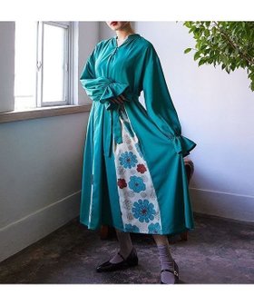 【アミナコレクション/Amina Collection】の【チャイハネ】ピオラナワンピース 人気、トレンドファッション・服の通販 founy(ファニー) ファッション Fashion レディースファッション Fashion for Women ワンピース Dresses スタンド Stand Collar, Upright Stand スリーブ Sleeve, Long Sleeve / Short Sleeve モチーフ Motif, Design Theme 無地 Plain, Solid Color |ID:prp329100004812627