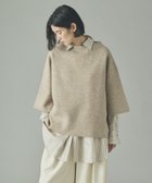 【カレンソロジー/Curensology】のダブルフェイスニットプルオーバー 人気、トレンドファッション・服の通販 founy(ファニー) ファッション Fashion レディースファッション Fashion for Women トップス・カットソー Cut & Sew Tops ニット Knit Tops & Sweaters カジュアルプルオーバー・ニットトップス Pullovers & Knit Tops / Casual Pullovers インナー Innerwear エレガント 上品 Elegant ボックス Boxy, Box Shape おすすめ Recommended / Our Picks thumbnail ライトブラウン|ID: prp329100004812636 ipo3291000000034937272