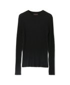 【トゥモローランド/TOMORROWLAND】のカシミヤシルクリブ クルーネックプルオーバー 人気、トレンドファッション・服の通販 founy(ファニー) ファッション Fashion レディースファッション Fashion for Women トップス・カットソー Cut & Sew Tops カジュアルプルオーバー・ニットトップス Pullovers & Knit Tops / Casual Pullovers イタリア Italy エレガント 上品 Elegant シンプル Simple, Minimal フィット Fit, Slim Fit thumbnail 19 ブラック|ID: prp329100004812639 ipo3291000000034937305