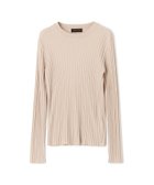 【トゥモローランド/TOMORROWLAND】のカシミヤシルクリブ クルーネックプルオーバー 人気、トレンドファッション・服の通販 founy(ファニー) ファッション Fashion レディースファッション Fashion for Women トップス・カットソー Cut & Sew Tops カジュアルプルオーバー・ニットトップス Pullovers & Knit Tops / Casual Pullovers イタリア Italy エレガント 上品 Elegant シンプル Simple, Minimal フィット Fit, Slim Fit thumbnail 41 ライトベージュ|ID: prp329100004812639 ipo3291000000034937314