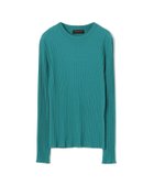 【トゥモローランド/TOMORROWLAND】のカシミヤシルクリブ クルーネックプルオーバー 人気、トレンドファッション・服の通販 founy(ファニー) ファッション Fashion レディースファッション Fashion for Women トップス・カットソー Cut & Sew Tops カジュアルプルオーバー・ニットトップス Pullovers & Knit Tops / Casual Pullovers イタリア Italy エレガント 上品 Elegant シンプル Simple, Minimal フィット Fit, Slim Fit thumbnail 55 グリーン|ID: prp329100004812639 ipo3291000000034937321