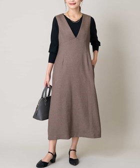 【アー ヴェー ヴェー/a.v.v】の【洗える】ツイード調ジャンスカ 人気、トレンドファッション・服の通販 founy(ファニー) ファッション Fashion レディースファッション Fashion for Women 洗える Machine Washable 秋 Autumn カットソー Cut and Sewn Top シンプル Simple, Minimal スリット Slit, Slit Detail ツイード Twill, Twill Weave 定番 Standard, Basic Item フェミニン Feminine, Girly 再入荷 Restock / Back in Stock おすすめ Recommended / Our Picks |ID:prp329100004812640