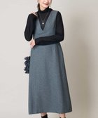 【アー ヴェー ヴェー/a.v.v】の【洗える】ツイード調ジャンスカ グレー|ID: prp329100004812640 ipo3291000000034937304