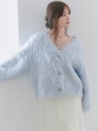 【スナイデル/SNIDEL】のデザインニットカーディガン LBLU[081]|ID:prp329100004812657