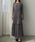 【ジュノア/JUNOAH】のlouere ペチコートsetワンピース チャコール|ID: prp329100004812665 ipo3291000000034937571