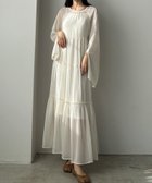 【ジュノア/JUNOAH】のlouere ペチコートsetワンピース クリーム|ID: prp329100004812665 ipo3291000000034937572