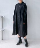 【アズノウアズ プラス/AS KNOW AS plus】の♪『ゆったりサイズ』ポケット付き異素材Aラインシャツワンピース 人気、トレンドファッション・服の通販 founy(ファニー) ファッション Fashion レディースファッション Fashion for Women ワンピース Dresses シャツワンピース / 1枚で着映えコーデ Shirt Dresses シンプル Simple, Minimal 長袖 Long Sleeve, Full Sleeve フレア Flare, Flared ポケット Pocket, Pocket Detail 再入荷 Restock / Back in Stock thumbnail BKJQ2|ID: prp329100004812675 ipo3291000000034937689