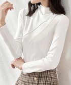 【ミニミニストア/miniministore】のカットソー プチハイネック 長袖Tシャツ ホワイト|ID: prp329100004812704 ipo3291000000034937987