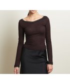 【ユナイテッドアローズ/UNITED ARROWS】のATTISESSION ジャカード レース ロングスリーブ 人気、トレンドファッション・服の通販 founy(ファニー) ファッション Fashion レディースファッション Fashion for Women インナー Innerwear キャミワンピース Cami Dress, Slip Dress ジャカード／ジャガード Jacquard, Woven Pattern ジャケット Jacket, Outerwear スラックス Slacks, Dress Pants スリーブ Sleeve, Long Sleeve / Short Sleeve デニム Denim, Jeans Material なめらか Smooth, Silky Texture フィット Fit, Slim Fit ボトム Bottoms, Lower Wear レース Lace, Lace Fabric ロング Long, Long-Length ワーク Workwear, Utility Style アウトレット Outlet / Clearance おすすめ Recommended / Our Picks エレガント 上品 Elegant thumbnail DK.BROWN|ID: prp329100004812706 ipo3291000000034938003