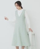 【インデックス/INDEX】のサマーツイードジャンパースカート【洗濯機洗い可/イージーアイロン】 人気、トレンドファッション・服の通販 founy(ファニー) ファッション Fashion レディースファッション Fashion for Women スカート Skirts サマー Summer, Summer Style シンプル Simple, Minimal スマート Smart, Elegant ツイード／ツィード Choker, Choker Necklace トレンド Trend, Trending Now フィット Fit, Slim Fit ポケット Pocket, Pocket Detail ミックス Mix, Mixed Style ロング Long, Long-Length 切替 Switching, Contrast Panel thumbnail ミントグリーン|ID: prp329100004812711 ipo3291000000034938046