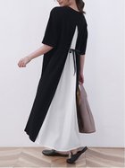【ドゥーベル/Doux Belle】の【Doux Belle】ワンピース ロング丈 半袖 長袖 人気、トレンドファッション・服の通販 founy(ファニー) ファッション Fashion レディースファッション Fashion for Women ワンピース Dresses 春 Spring 秋 Autumn シフォン Chiffon, Lightweight Fabric シンプル Simple, Minimal スリット Slit, Slit Detail ドット Polka Dot, Dot Pattern ノースリーブ Sleeveless, No-Sleeve 長袖 Long Sleeve, Full Sleeve ポケット Pocket, Pocket Detail 半袖 Short Sleeve, Half Sleeve ラウンド Round, Round Neck ロング Long, Long-Length 夏 Summer thumbnail ホワイト|ID: prp329100004812716 ipo3291000000034938099