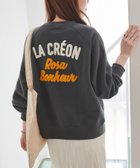 【ディスコート/Discoat】の【WEB限定】サガラバックロゴスウェット 人気、トレンドファッション・服の通販 founy(ファニー) ファッション Fashion レディースファッション Fashion for Women トップス・カットソー Cut & Sew Tops レディースパーカー・カジュアルフーディー Casual Hoodies & Sweatshirts スウェット・クルーネックトップス Sweatshirts & Crewnecks / Relaxed Fit Sweat Tops バッグ Bags おすすめ Recommended / Our Picks インナー Innerwear コンパクト Compact, Small Size スウェット / スエット Sweatshirt, Sweatwear プリント Print, Printed Pattern ロング Long, Long-Length thumbnail チャコールグレー|ID: prp329100004812718 ipo3291000000034938125