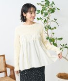 【フリークスストア/FREAK'S STORE】のアーミーリブ コンビ ピグメントロンT 25SS 人気、トレンドファッション・服の通販 founy(ファニー) ファッション Fashion レディースファッション Fashion for Women トップス・カットソー Cut & Sew Tops ロングTシャツ・Tシャツ Longline T-Shirts & Tees 2025年 2025 2025春夏・S/S Spring/Summer 2025 SS25 コンビ Combo, Combination Style ドッキング Docking, Mixed Material フェミニン Feminine, Girly 夏 Summer S/S・春夏 SS, Spring/Summer, Warm Season thumbnail ナチュラル|ID: prp329100004812719 ipo3291000000034938129