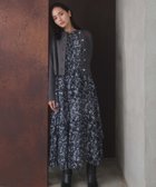 【ノエラ/Noela】の【15周年】タイニーフラワードビードットワンピース ブラック|ID: prp329100004812730 ipo3291000000034938217