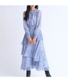 【ノエラ/Noela】の【15周年】タイニーフラワードビードットワンピース サックス|ID: prp329100004812730 ipo3291000000034938218