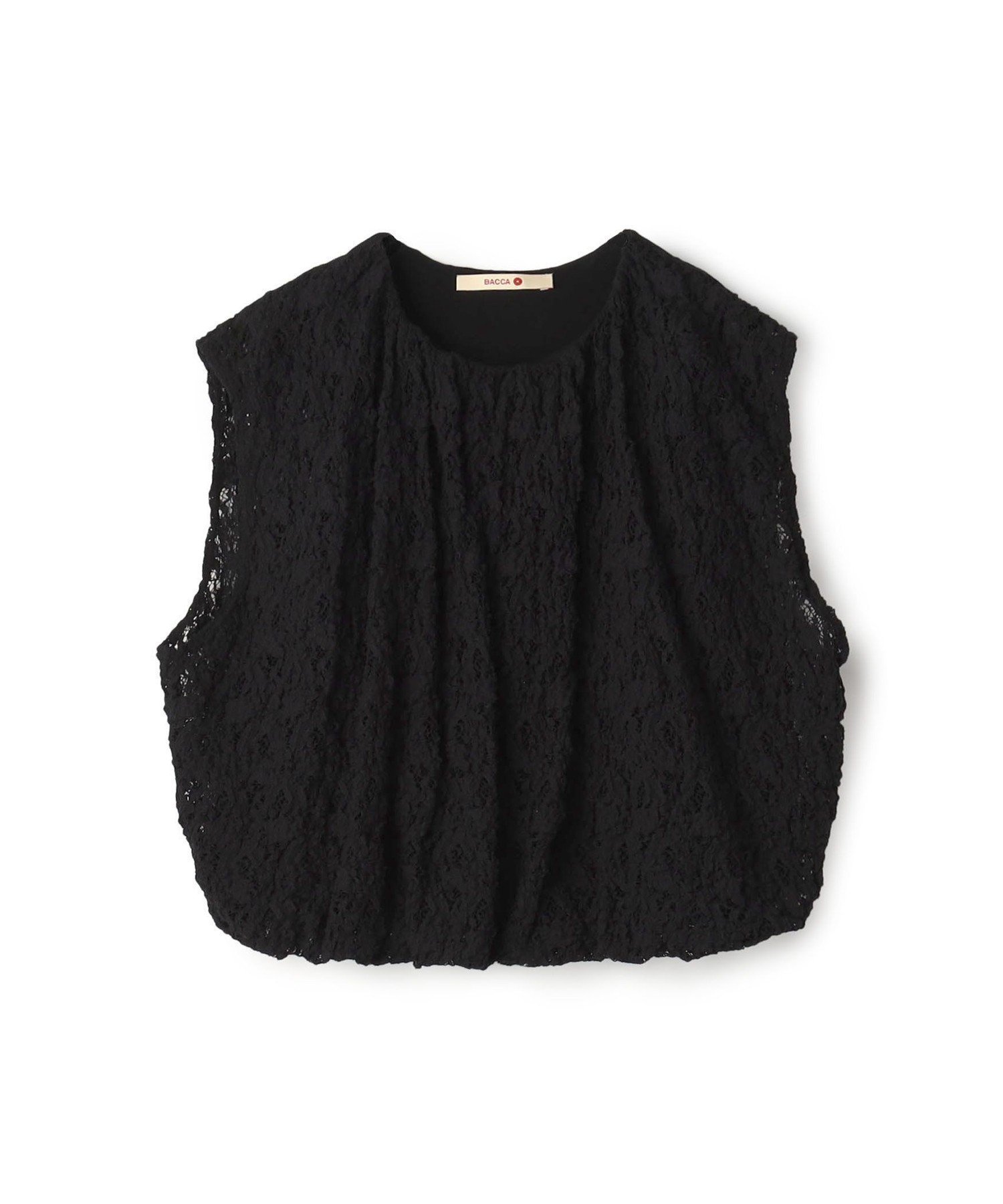 【トゥモローランド/TOMORROWLAND】のストレッチレース ギャザーノースリーブプルオーバー インテリア・キッズ・メンズ・レディースファッション・服の通販 founy(ファニー) 　ファッション　Fashion　レディースファッション　Fashion for Women　トップス・カットソー　Cut & Sew Tops　キャミソール&ノースリーブ　Camisoles & Sleeveless Tops　カジュアルプルオーバー・ニットトップス　Pullovers & Knit Tops / Casual Pullovers　おすすめ　Recommended / Our Picks　ギャザー　Gathered, Ruffled　シンプル　Simple, Minimal　ストレッチ　Stretch, Stretchy Fabric　デニム　Denim, Jeans Material　リラックス　Relax, Relaxed Fit　レース　Lace, Lace Fabric　19 ブラック|ID: prp329100004812734 ipo3291000000034938264