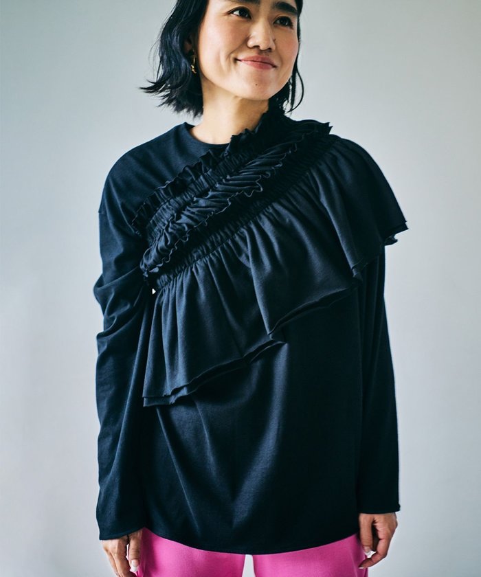 【ロペ/ROPE'】のカシミヤタッチビスチェ付きカットソー インテリア・キッズ・メンズ・レディースファッション・服の通販 founy(ファニー) https://founy.com/ ファッション Fashion レディースファッション Fashion for Women トップス・カットソー Cut & Sew Tops カットソー・ベーシックTシャツ Cut-and-Sewn Tops / Stretch Tees & Basics ビスチェ Bustiers & Corset Tops / Layered Bustier Style カットソー Cut and Sewn Top クール Cool, Chic デニム Denim, Jeans Material バランス Balance, Style Balance ビスチェ Bustier, Corset Top ポケット Pocket, Pocket Detail レギンス Leggings, Stretch Pants おすすめ Recommended / Our Picks エレガント 上品 Elegant |ID: prp329100004812744 ipo3291000000034938436