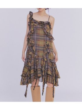 【ファーファー/FURFUR】のフリルキャミソールワンピース 人気、トレンドファッション・服の通販 founy(ファニー) ファッション Fashion レディースファッション Fashion for Women ワンピース Dresses インナー Innerwear キャミワンピース Cami Dress, Slip Dress スマート Smart, Elegant トレンド Trend, Trending Now フリル Frill, Ruffle |ID:prp329100004812750