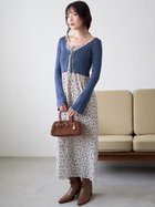 【リリーブラウン/Lily Brown】のニットカーデセットバリエーションキャミワンピース NVY[089]|ID: prp329100004812759 ipo3291000000035112906