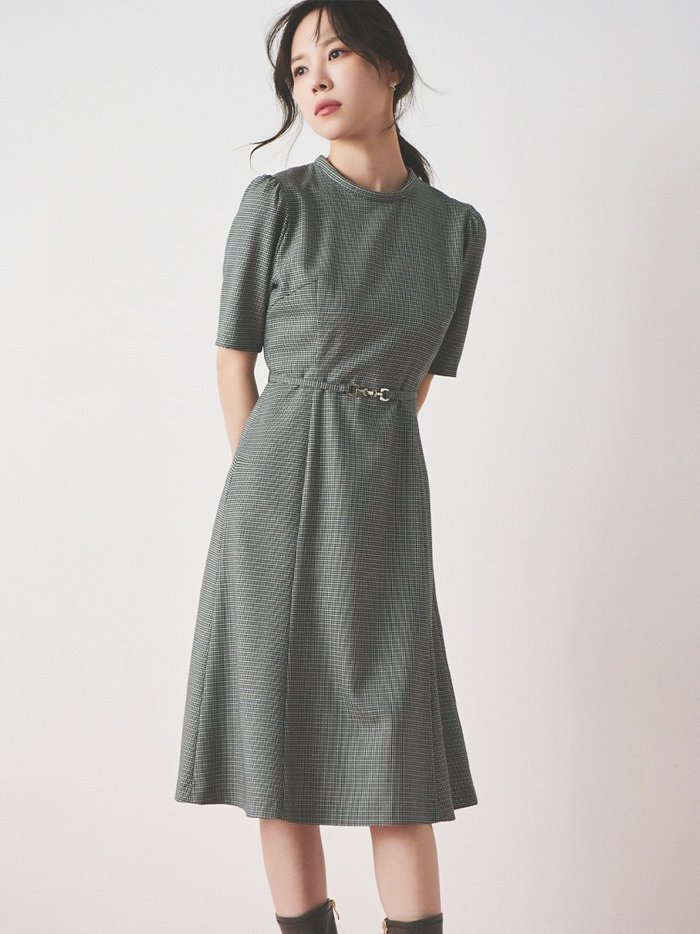 【セルフォード/CELFORD】のベルト付きミニワンピース インテリア・キッズ・メンズ・レディースファッション・服の通販 founy(ファニー) https://founy.com/ ファッション Fashion レディースファッション Fashion for Women ワンピース Dresses ベルト&ウエストマーク Belts & Waist Accessories ストレッチ Stretch, Stretchy Fabric スマート Smart, Elegant トレンド Trend, Trending Now バランス Balance, Style Balance フィット Fit, Slim Fit フェミニン Feminine, Girly フレア Flare, Flared |ID: prp329100004812766 ipo3291000000035134278