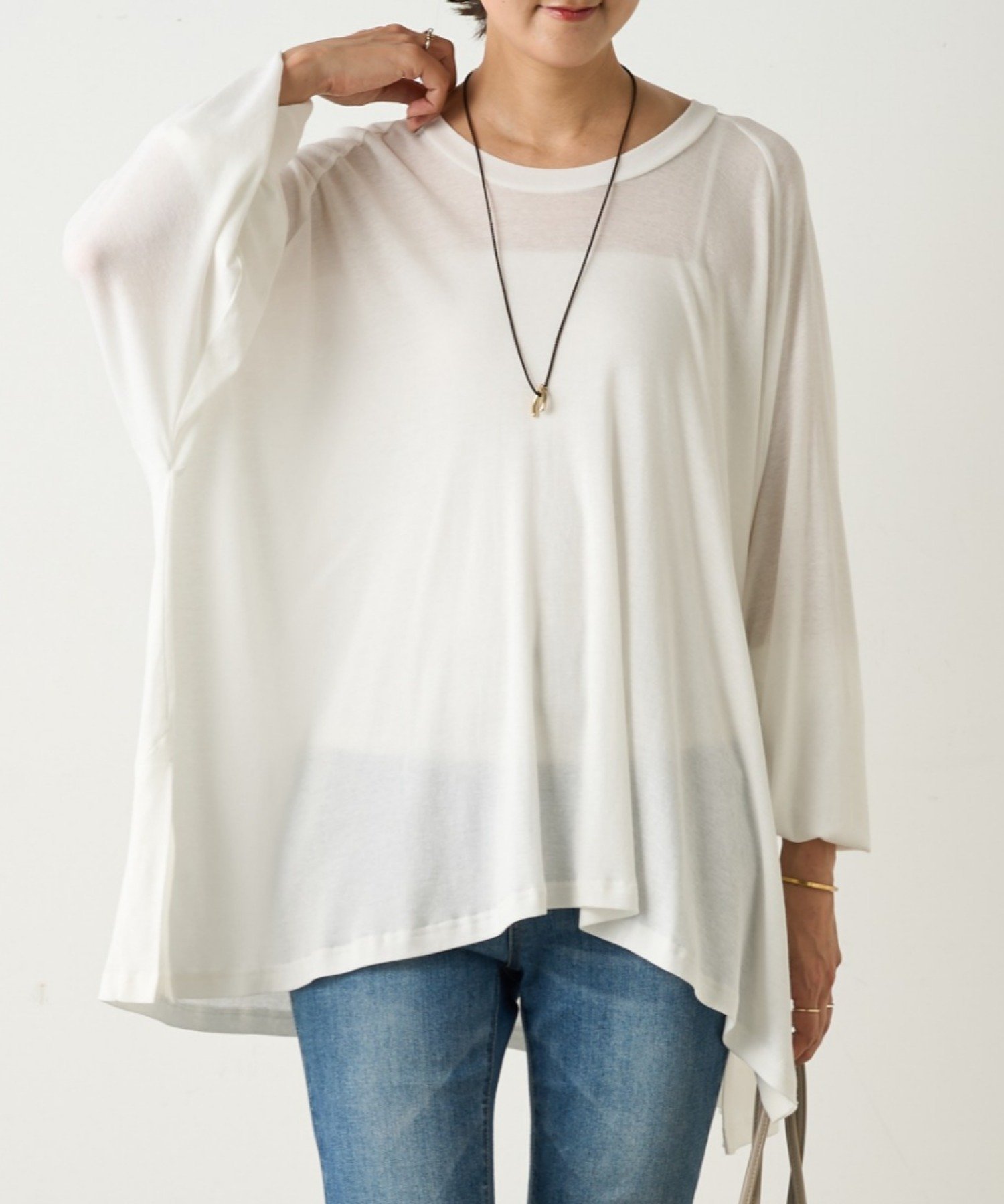 【ビアズリー/BEARDSLEY】の《FRIPIER》フレアTee 人気、トレンドファッション・服の通販 founy(ファニー) 　ファッション　Fashion　レディースファッション　Fashion for Women　カットソー　Cut and Sewn Top　シアー　Sheer, See-Through　スリーブ　Sleeve, Long Sleeve / Short Sleeve　ドレープ　Drape, Draping Fabric　長袖　Long Sleeve, Full Sleeve　ビッグ　Big, Oversized　フレア　Flare, Flared　再入荷　Restock / Back in Stock　おすすめ　Recommended / Our Picks　 other-1|ID: prp329100004812768 ipo3291000000034938643