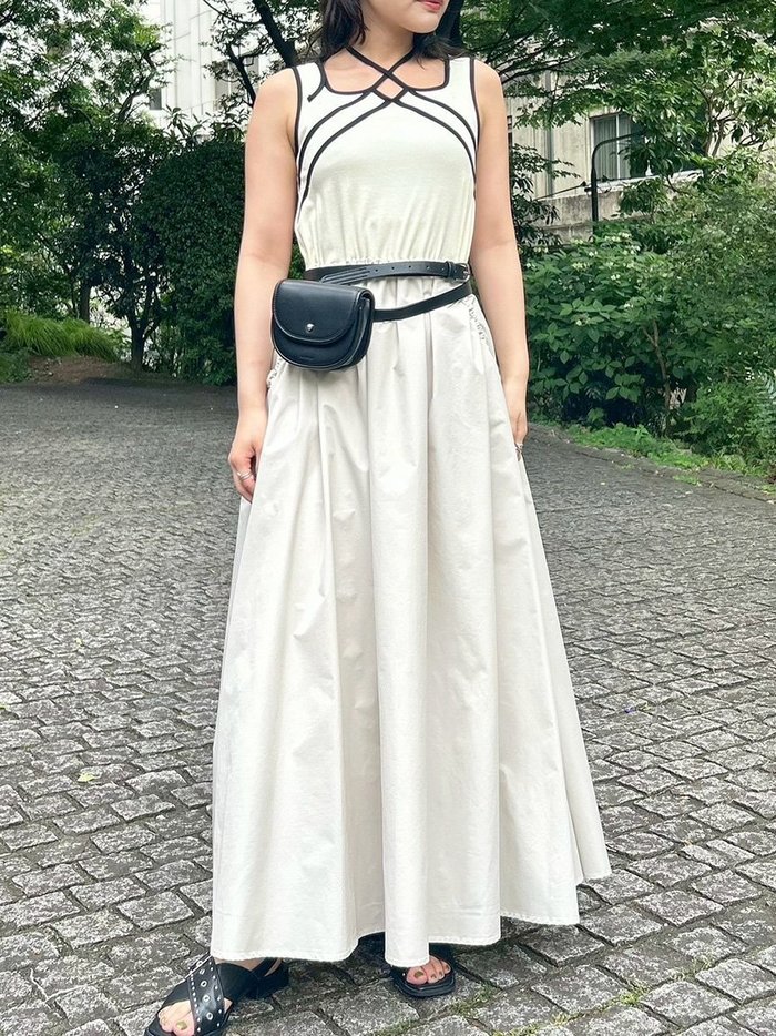 【リリーブラウン/Lily Brown】のクロスデザインドッキングワンピース インテリア・キッズ・メンズ・レディースファッション・服の通販 founy(ファニー) https://founy.com/ 雑誌掲載アイテム Magazine Picks & Fashion Features ファッション雑誌 Fashion Magazines スウィート Sweet ファッション Fashion レディースファッション Fashion for Women ワンピース Dresses 8月号 August Issue, Aug. Edition カットソー Cut and Sewn Top ギャザー Gathered, Ruffled スマート Smart, Elegant ドッキング Docking, Mixed Material パイピング Piping, Trim Design ボーダー Border, Stripe 夏 Summer 雑誌 Magazine, Fashion Magazine |ID: prp329100004812784 ipo3291000000035226381