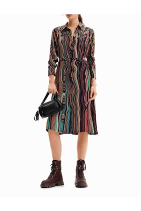 【デシグアル/Desigual】のカスケードプラントのミディドレス 人気、トレンドファッション・服の通販 founy(ファニー) ファッション Fashion レディースファッション Fashion for Women ワンピース Dresses フォーマル・パーティードレス・結婚式用ドレス Elegant & Casual Dresses カラフル Colorful Design シューズ Shoes, Footwear デニム Denim, Jeans Material ドレス Dress, One-Piece パターン Pattern, Design Print パッチワーク Patchwork, Mixed Fabric プリント Print, Printed Pattern メンズ Men's, Menswear 長袖 Long Sleeve, Full Sleeve |ID:prp329100004812798