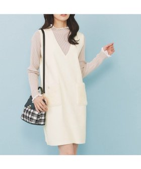 【インデックス/INDEX】のファーポケットニットジャンスカ【洗濯機OK】 人気、トレンドファッション・服の通販 founy(ファニー) ファッション Fashion レディースファッション Fashion for Women トップス・カットソー Cut & Sew Tops ニット Knit Tops & Sweaters シンプル Simple, Minimal スマート Smart, Elegant ノースリーブ Sleeveless, No-Sleeve ビジュー Bijou, Jewel-like Accent フォーマル Formal, Dressy フロント Front, Front Design ポケット Pocket, Pocket Detail A/W・秋冬 Autumn/Winter |ID:prp329100004812804