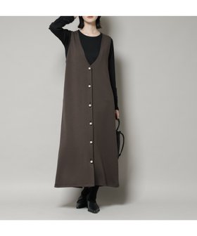 【ナノ ユニバース/nano universe】 ジレワンピース×ファースリーブトップス アンサンブルセット人気、トレンドファッション・服の通販 founy(ファニー) ファッション Fashion レディースファッション Fashion for Women アウター Coat / Outerwear Collection アンサンブル Ensemble Set ウォッシャブル Machine Washable カットソー Cut and Sewn Top パール Pearl, Pearl Accent アウトレット Outlet / Clearance エレガント 上品 Elegant 2025年 2025 2025-2026秋冬・A/W Autumn/Winter 2025–26 AW25–26 |ID:prp329100004812816