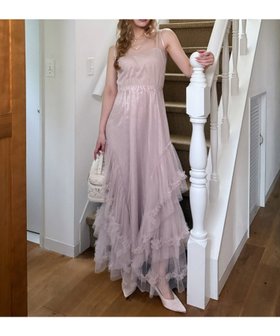 【ロイヤルパーティー/ROYAL PARTY】の【丈が選べる】ドレスチュールフレアワンピース 人気、トレンドファッション・服の通販 founy(ファニー) ファッション Fashion レディースファッション Fashion for Women ワンピース Dresses フォーマル・パーティードレス・結婚式用ドレス Elegant & Casual Dresses ダウン Down, Puffer チェック Check, Plaid, Tartan チュール Tulip, Tulip Motif ドレス Dress, One-Piece |ID:prp329100004812822