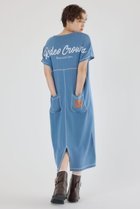 【ロデオクラウンズワイドボウル/RODEO CROWNS WIDE BOWL】の配色ステッチニットコンビワンピース 人気、トレンドファッション・服の通販 founy(ファニー) ファッション Fashion レディースファッション Fashion for Women ワンピース Dresses おすすめ Recommended / Our Picks アクリル Acrylic Material カットソー Cut and Sewn Top ドッキング Docking, Mixed Material フロント Front, Front Design リメイク Remake, Reconstructed レギンス Leggings, Stretch Pants ロング Long, Long-Length thumbnail BLU|ID: prp329100004812823 ipo3291000000034939149