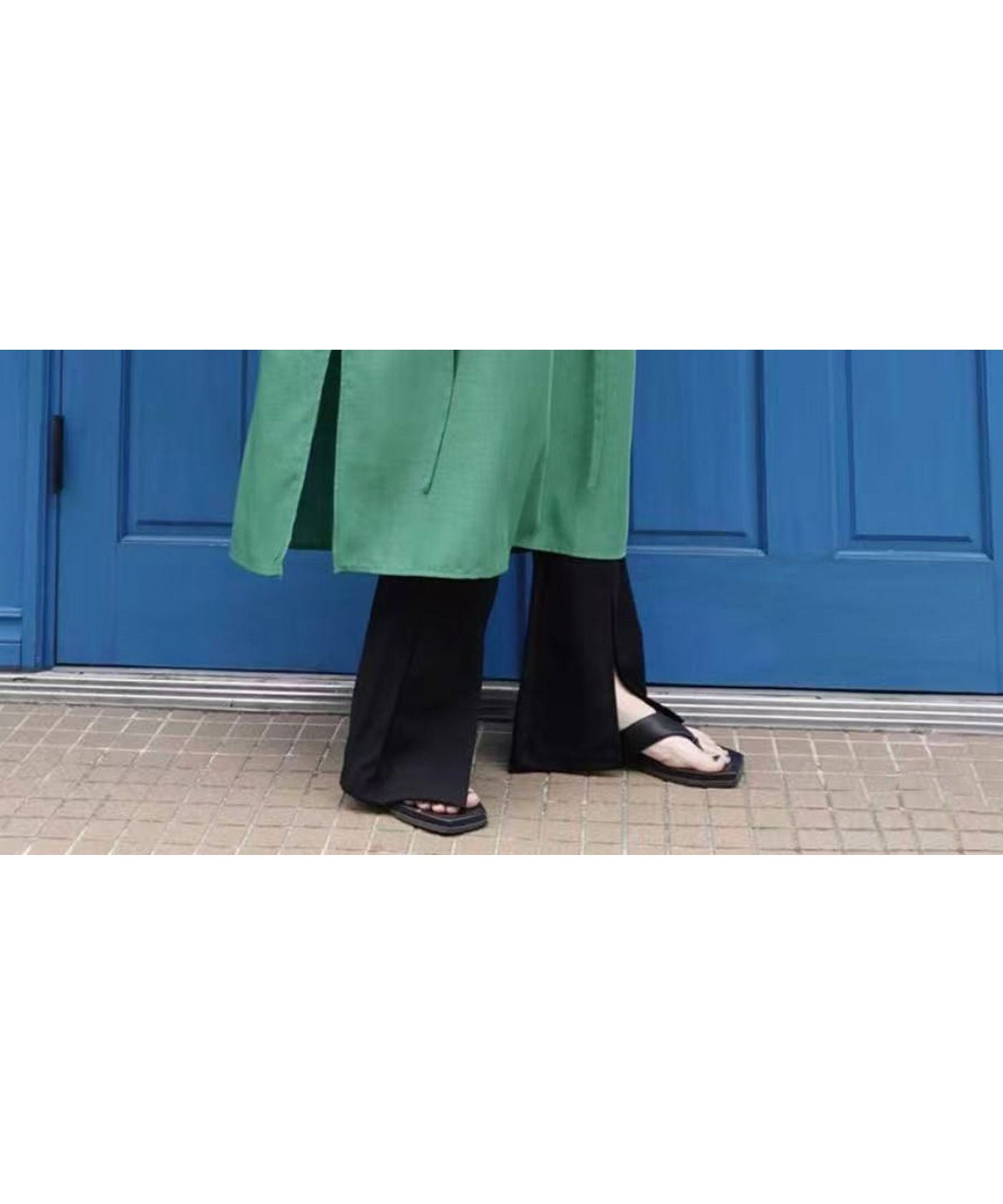 【コーナーズ/CORNERS】のスラブジョーゼットカフタンシャツワンピース インテリア・キッズ・メンズ・レディースファッション・服の通販 founy(ファニー) 　ファッション　Fashion　レディースファッション　Fashion for Women　ワンピース　Dresses　シャツワンピース / 1枚で着映えコーデ　Shirt Dresses　ジョーゼット　Georgette, Semi-Sheer Fabric　スキッパー　Skipper, Open Collar　スリット　Slit, Slit Detail　ロング　Long, Long-Length　半袖　Short Sleeve, Half Sleeve　夏　Summer　定番　Standard, Basic Item　グリーン|ID: prp329100004812827 ipo3291000000034939167