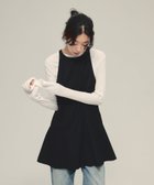 【ジーナシス/JEANASiS】のFit Flare Mini One-piece ブラック|ID: prp329100004812958 ipo3291000000034943243