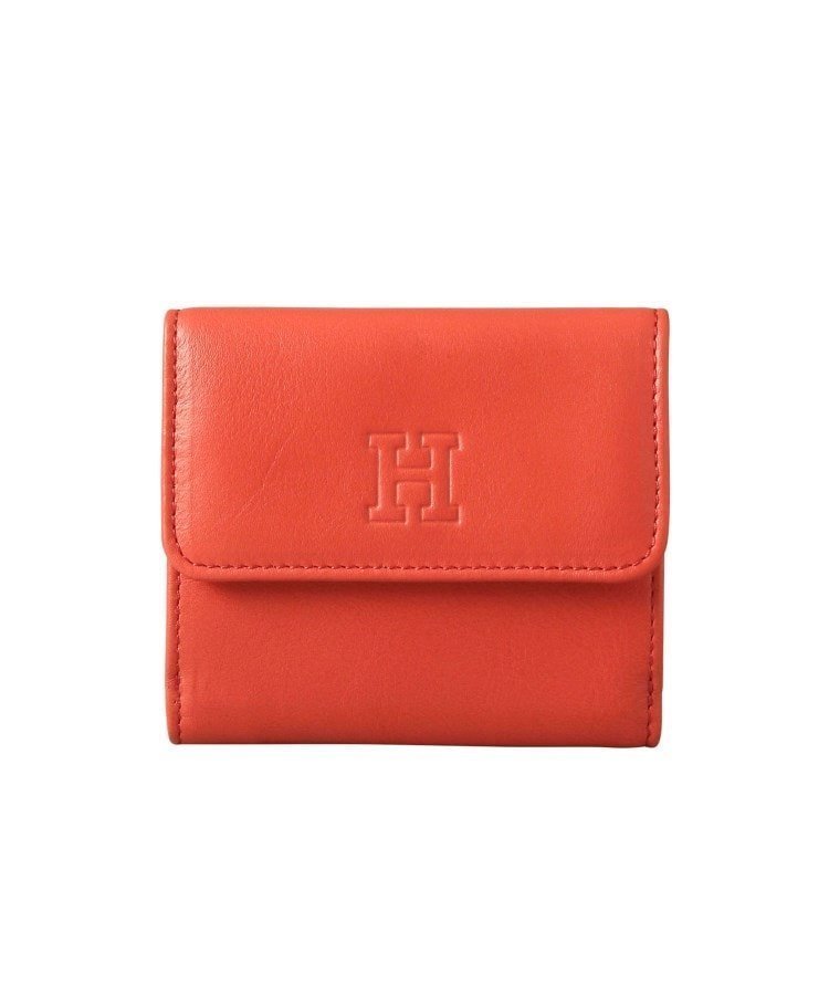 【ヒロフ/HIROFU】の【センプレ】二つ折り財布 レザー ウォレット 本革(商品番号 P25-50704) インテリア・キッズ・メンズ・レディースファッション・服の通販 founy(ファニー) 　ファッション　Fashion　レディースファッション　Fashion for Women　ミニ財布・二つ折り財布　Wallets & Card Cases　イタリア　Italy　ウォレット　Wallet　コンパクト　Compact, Small Size　シンプル　Simple, Minimal　スタイリッシュ　Stylish, Fashionable　スマート　Smart, Elegant　財布　Wallet, Purse　ボックス　Boxy, Box Shape　ポケット　Pocket, Pocket Detail　モダン　Modern, Contemporary　再入荷　Restock / Back in Stock　おすすめ　Recommended / Our Picks　スカーレット|ID: prp329100004812960 ipo3291000000034943298