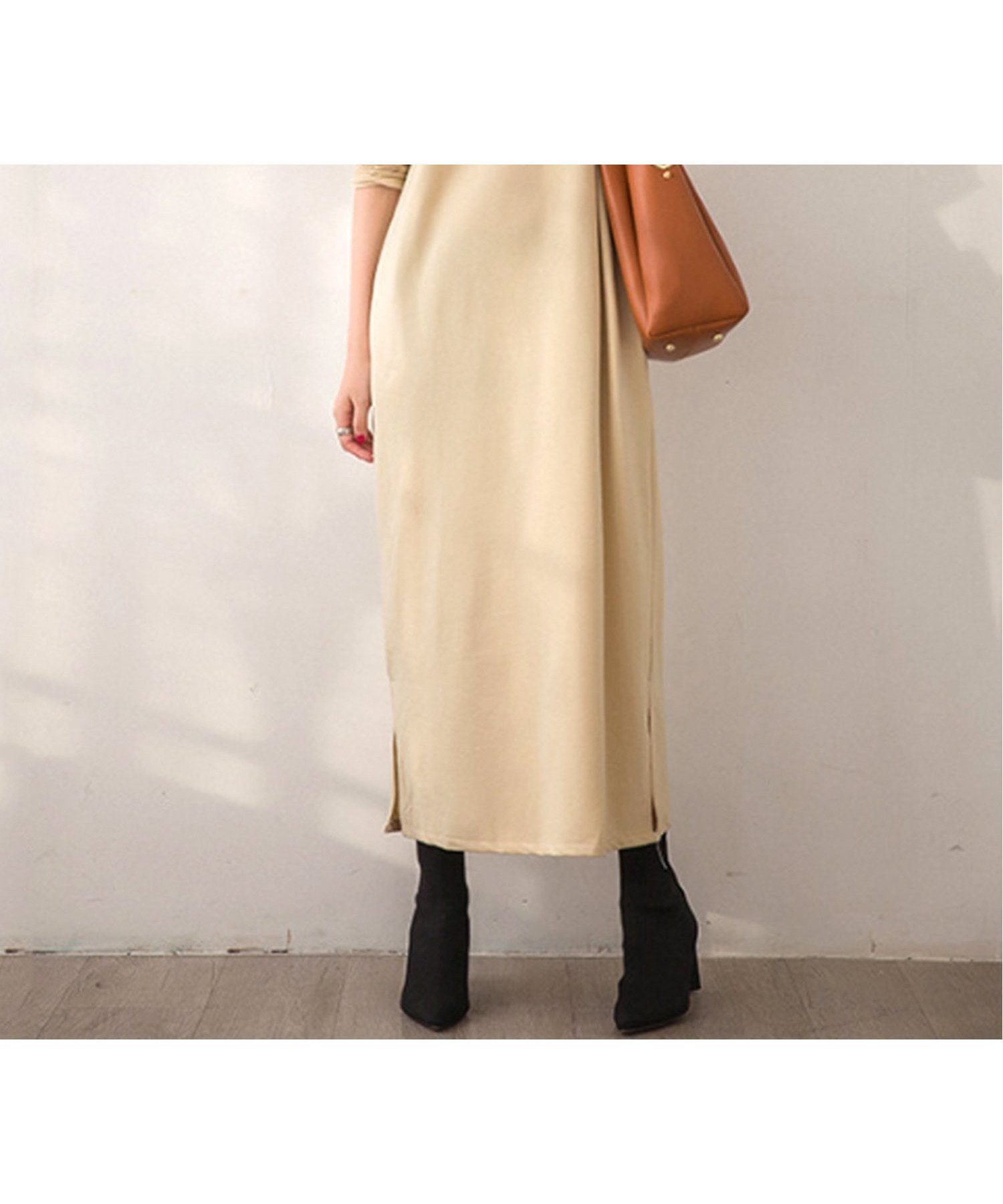 【アミュレット/Amulet】の【Amulet】パーカーワンピース インテリア・キッズ・メンズ・レディースファッション・服の通販 founy(ファニー) 　ファッション　Fashion　レディースファッション　Fashion for Women　ワンピース　Dresses　ジャケット　Jacket, Outerwear　スリット　Slit, Slit Detail　パーカー　Hoodie, Parka　ロング　Long, Long-Length　クリーム|ID: prp329100004812964 ipo3291000000034943383