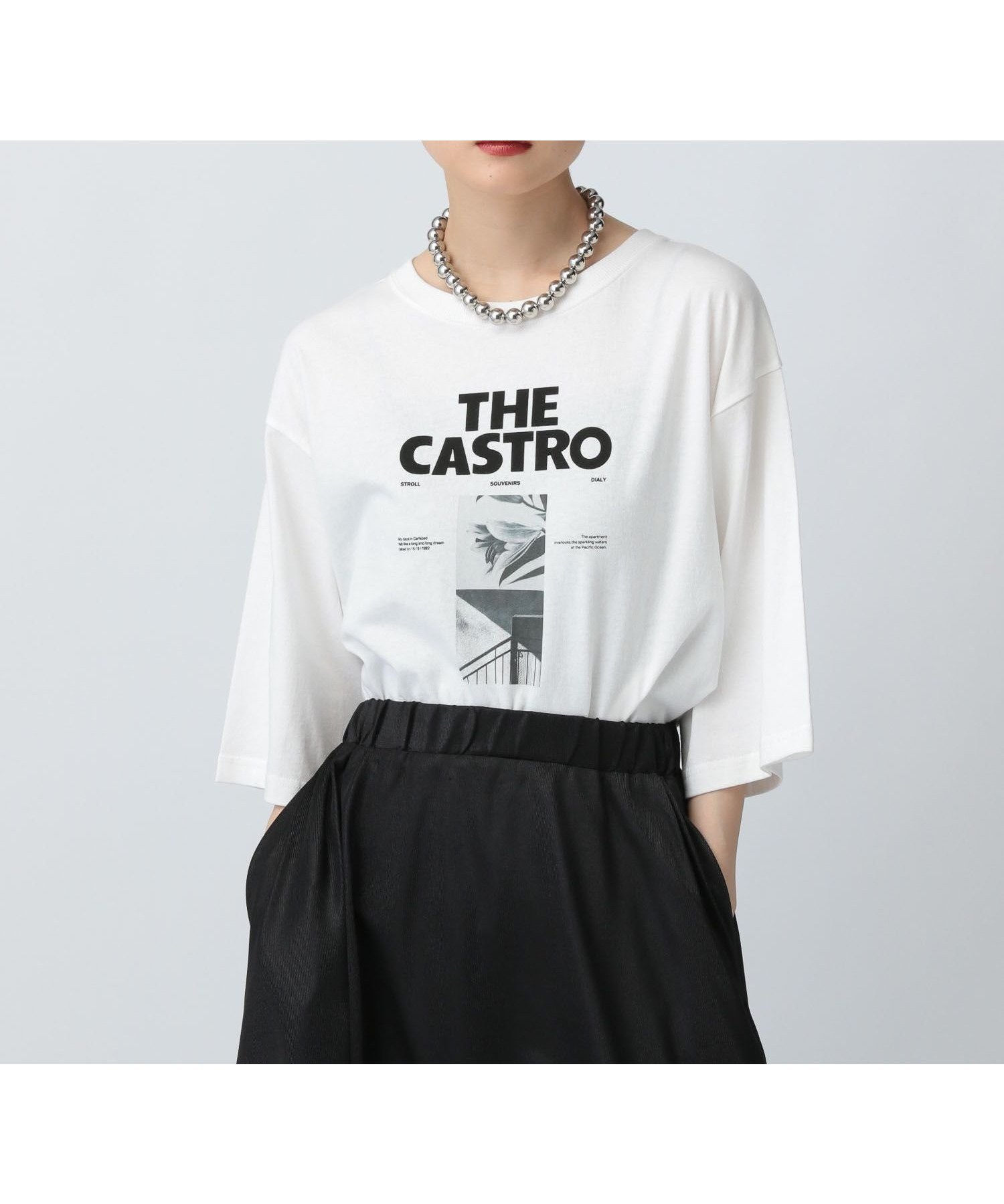 【レプシィム ローリーズファーム/LEPSIM LOWRYS FARM】のフォトプリント6分袖T 人気、トレンドファッション・服の通販 founy(ファニー) ファッション Fashion レディースファッション Fashion for Women トップス・カットソー Cut & Sew Tops インナー Innerwear プリント Print, Printed Pattern 人気 Popular, Best Seller other-1|ID: prp329100004812971 ipo3291000000034943496