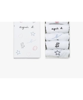 【アニエスベー ファム/agnes b. / KIDS】のベビー アイコニック 刺繍 スタイ ギフトセット 人気、トレンドファッション・服の通販 founy(ファニー) ファッション Fashion キッズファッション Fashion for Kids ギフト プレゼント Gift / Present ベビー Baby, Babywear ボックス Boxy, Box Shape |ID:prp329100004812995