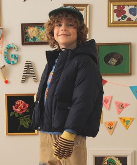 【こども ビームス/コドモ ビームス / KIDS】のフード ダウン ブルゾン (110~140cm) 25AW ギフト プレゼント クリスマス ホリデー 人気、トレンドファッション・服の通販 founy(ファニー) ファッション Fashion キッズファッション Fashion for Kids アウトドア Outdoor Clothing シンプル Simple, Minimal ジャケット Jacket, Outerwear ダウン Down, Puffer 定番 Standard, Basic Item バランス Balance, Style Balance ブルゾン Blouson, Bomber Jacket ボトム Bottoms, Lower Wear ポケット Pocket, Pocket Detail クリスマス X'mas Christmas / X'mas ホリデーシーズン Holiday Season ギフト プレゼント Gift / Present 2025年 2025 2025-2026秋冬・A/W Autumn/Winter 2025–26 AW25–26 |ID:prp329100004812996