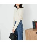 【アー ヴェー ヴェー/a.v.v】のボートネックラメトップス アイボリー|ID: prp329100004813003 ipo3291000000035016190