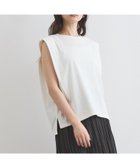 【ケティ/Ketty】の【汗染み防止】タックフレンチスリーブトップス≪洗濯機で洗える≫ オフホワイト|ID: prp329100004813004 ipo3291000000034943857