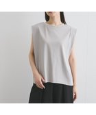 【ケティ/Ketty】の【汗染み防止】タックフレンチスリーブトップス≪洗濯機で洗える≫ ライトグレー|ID: prp329100004813004 ipo3291000000034943863