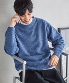 【グローバルワーク/GLOBAL WORK / MEN】のトクトク2SETニットプルオーバー モックネックTシャツ/581152 ブルー82|ID: prp329100004813024 ipo3291000000034944185